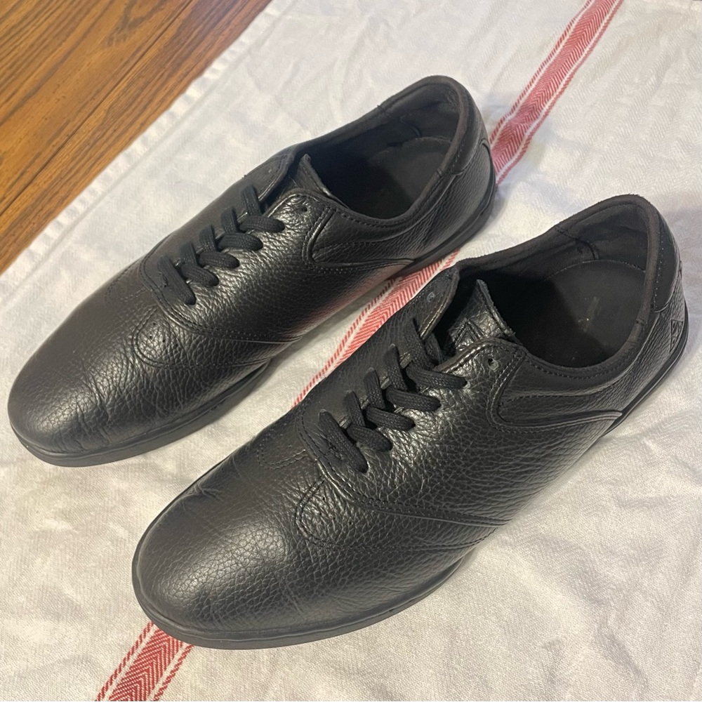 HUF Dylan Rieder Black Leather Oxford